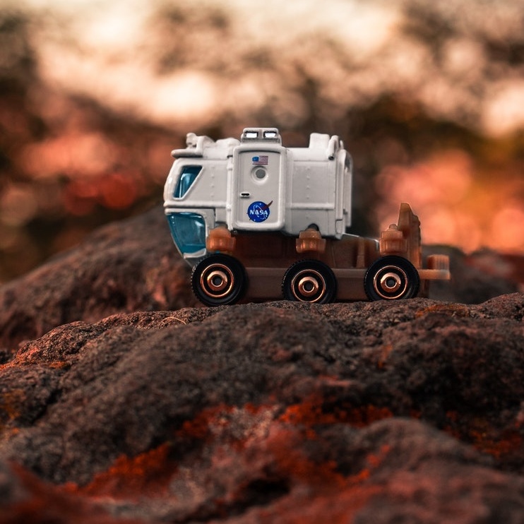 toy NASA rover